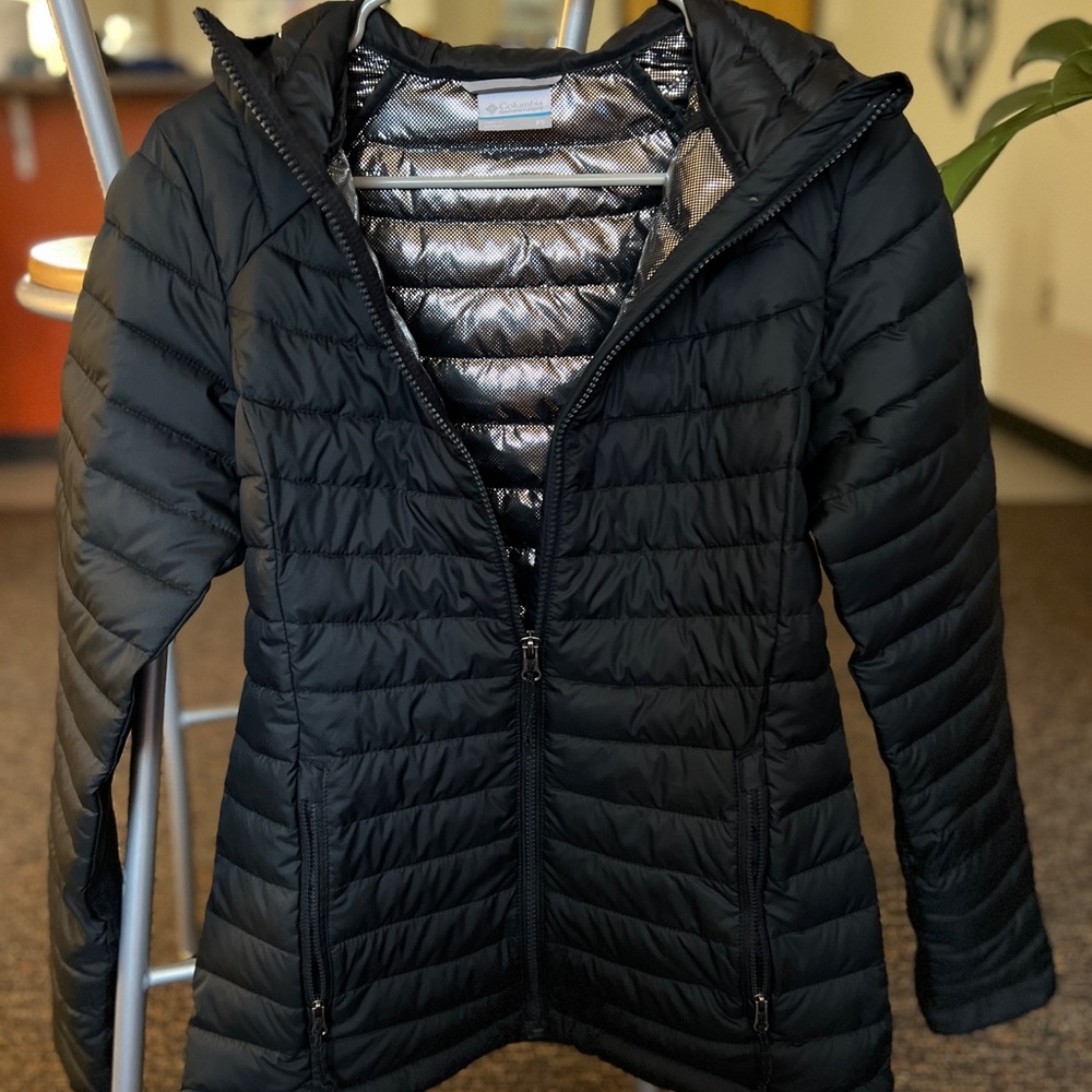 Women’s XS Columbia Powder Lite Hooded Jacket | GREAT CONDITION!